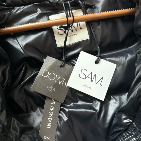 NWT! SAM Freestyle Cropped Down Puffer Jacket - Picture 6 of 7